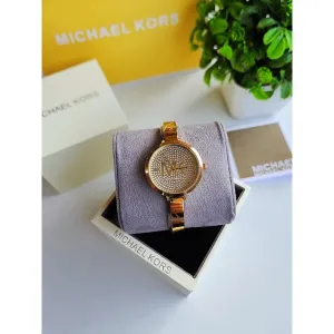 Michael Kors Watch Charley pave Gold For Women (SW180)
