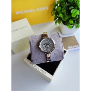 Michael Kors Watch Charley pave Silver For Women (SW181)
