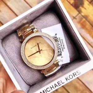 Michael Kors Watch Parker Pave Gold For Women (SW117)