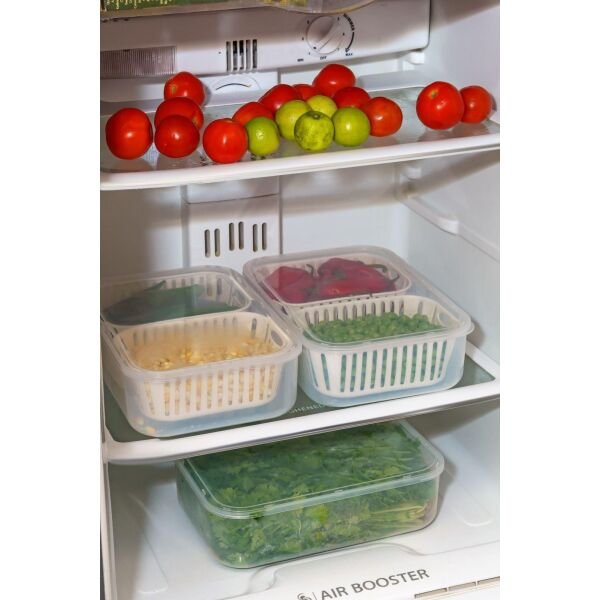 2 In 1 Multi Storage Boxes Freezer Storage Containers - Image 2