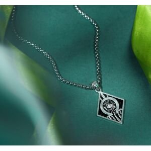 Elon Musk Necklace Pendant With Chain