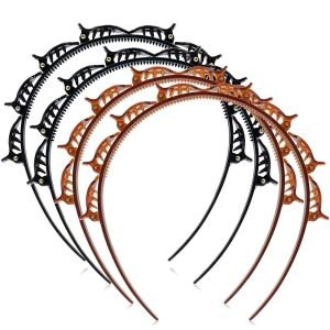 Twist Hairband 4 Piece Trunk Plastic Hair Band