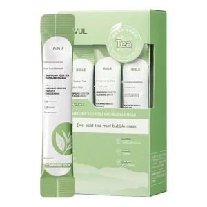 Compound Sour Tea Bubble Mask (Pack Of 3)