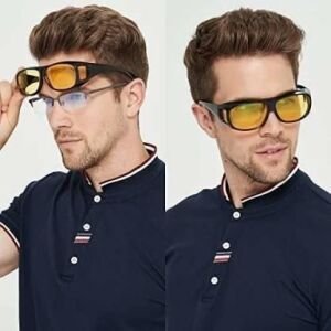 Hd Vision Goggles Anti-glare Polarized Sunglasses Men