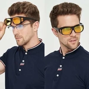 Hd Vision Goggles Anti-glare Polarized Sunglasses Men