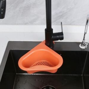 Multipurpose Plastic Kitchen Sink Organizer Corner (Pack Of 2)