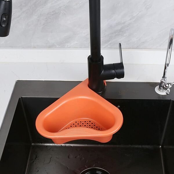 Multipurpose Plastic Kitchen Sink Organizer Corner (Pack Of 2)