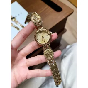Versace Watch Medusa Stud Icon Full Gold For Women (SW50)