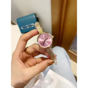 Calvin Klein Watch Minimalistic Rose gold Pink Dial For Women (SW54)