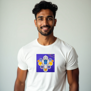 Dakshina Kali T-Shirt  For Men (K61)