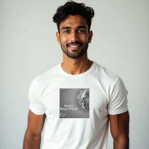 Happy Kali Puja T-Shirt For Men (K75)
