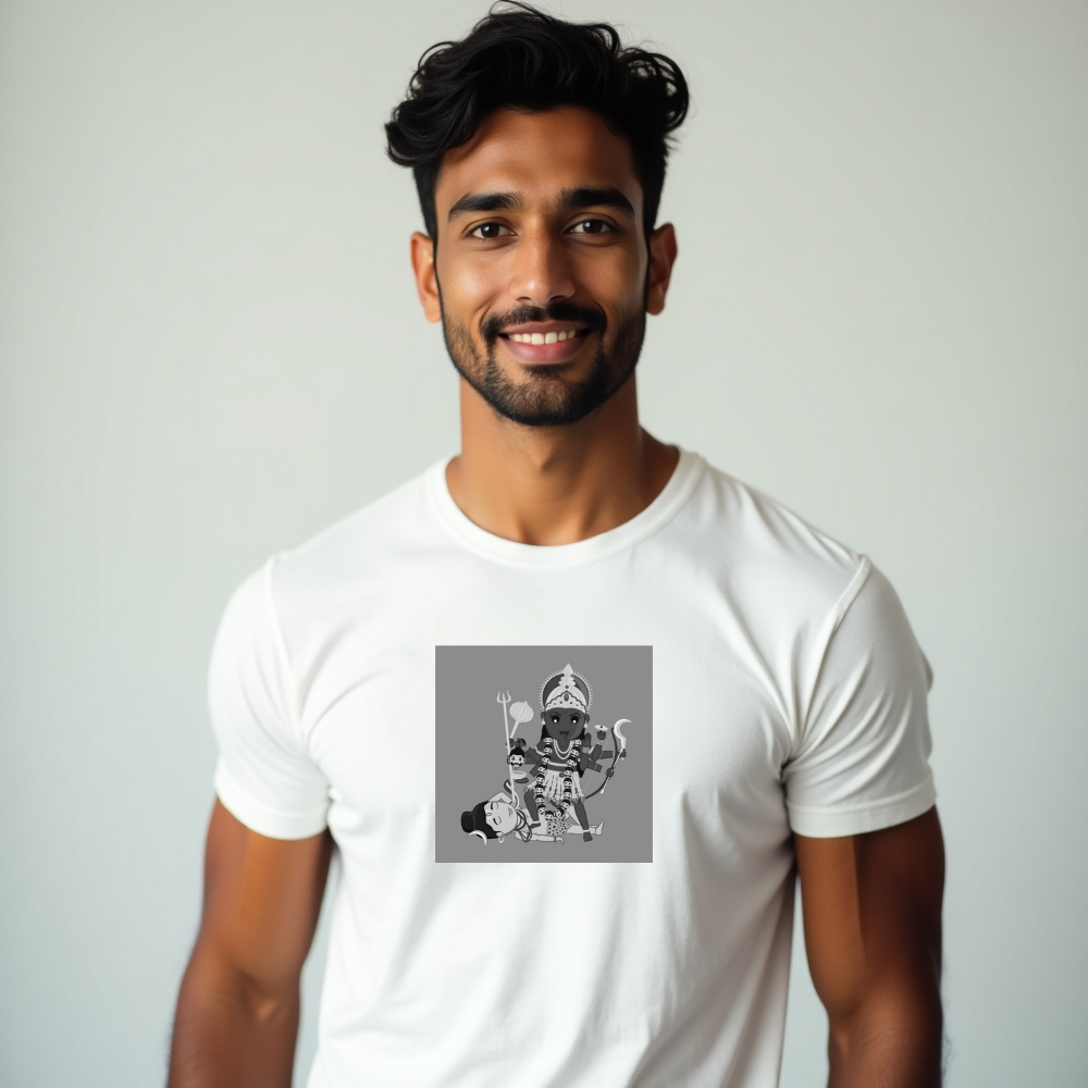 Bhadra Kali T-Shirt For Men (K109)