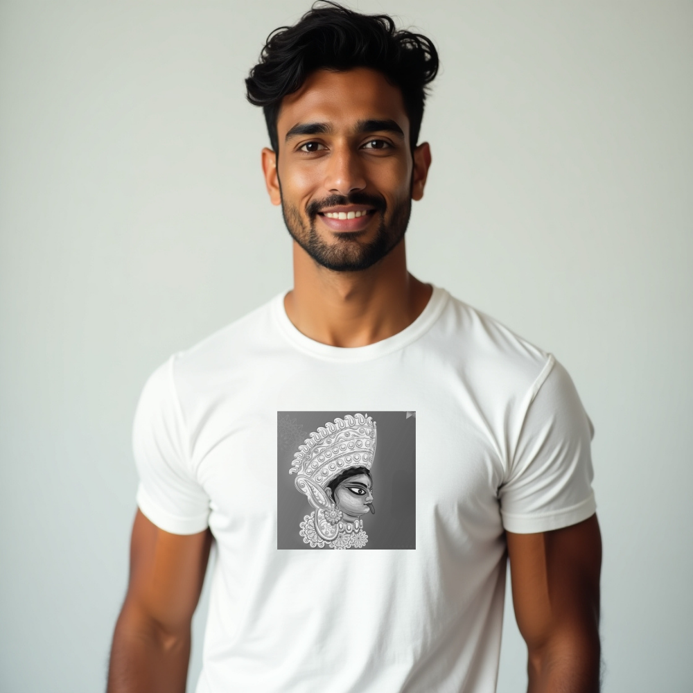 Bhadra Kali T-Shirt For Men (K126)