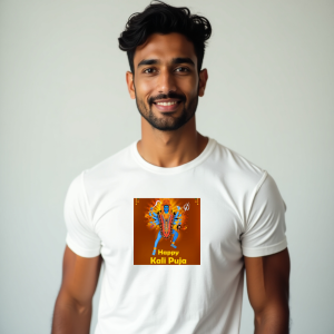 Happy Kali Puja T-Shirt For Men (K01)