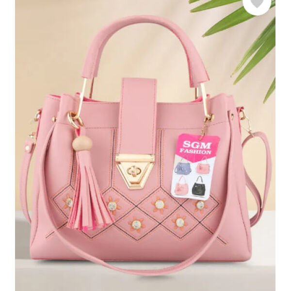 Women Pink Hand-held Bag - Extra Spacious