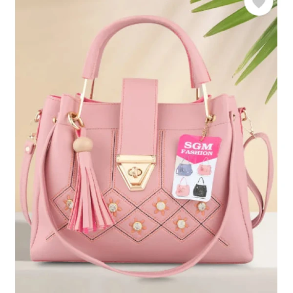 Women Pink Hand-held Bag - Extra Spacious