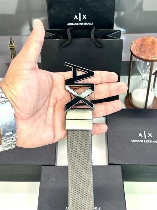 Comfortable Louis Vuitton Reversible Belt Glossy Black For Men (SW208) - Image 2