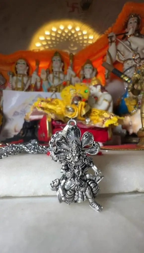 Narsimha Pendent With Chain - Image 2