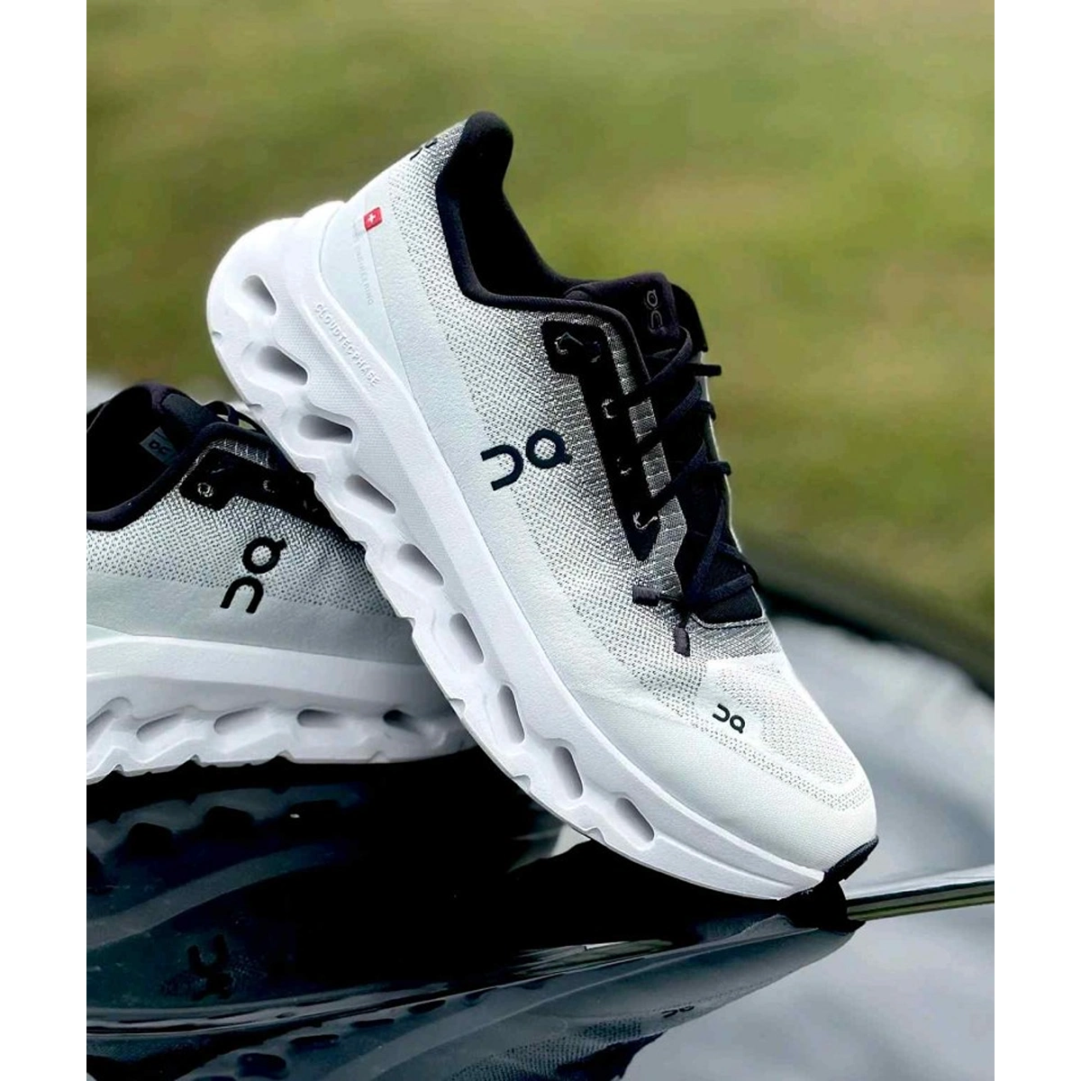 Premium On Cloudtilt 2 Black Ivory Shoes For Men (SOS170) - Image 7