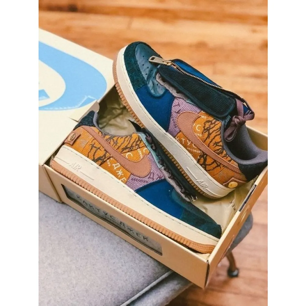 Travis Scott Cactus Jack X Air Force Shoes For Men (SUP840) - Image 3