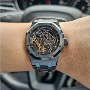 Stylish Audemars Piguet Watch Royal Oak Skeleton For Men (BOT1655)