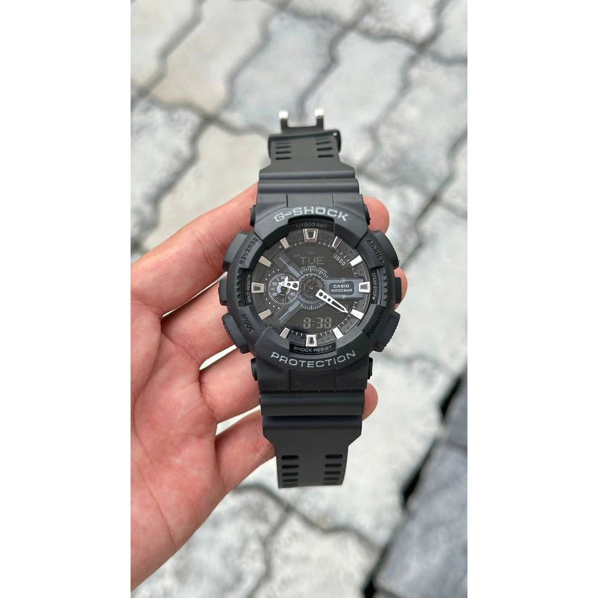 Premium G Shock Watch Digital Analog Silicon Strap For Men (SOS147) - Image 2