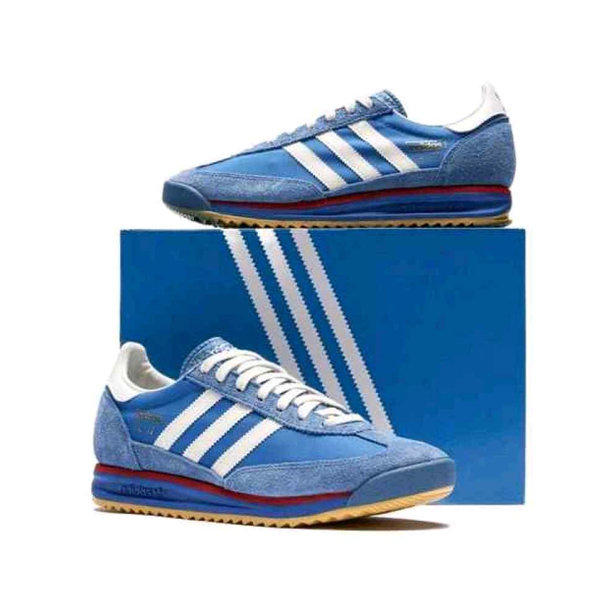 Premium Adidas Shoes Blue Scarlet For Men (SOS154) - Image 7