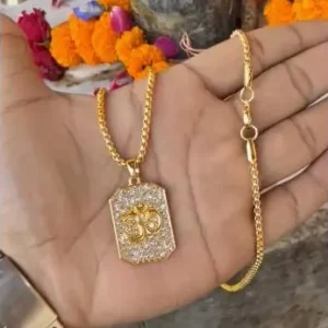 OM Pendant with Adiyogi