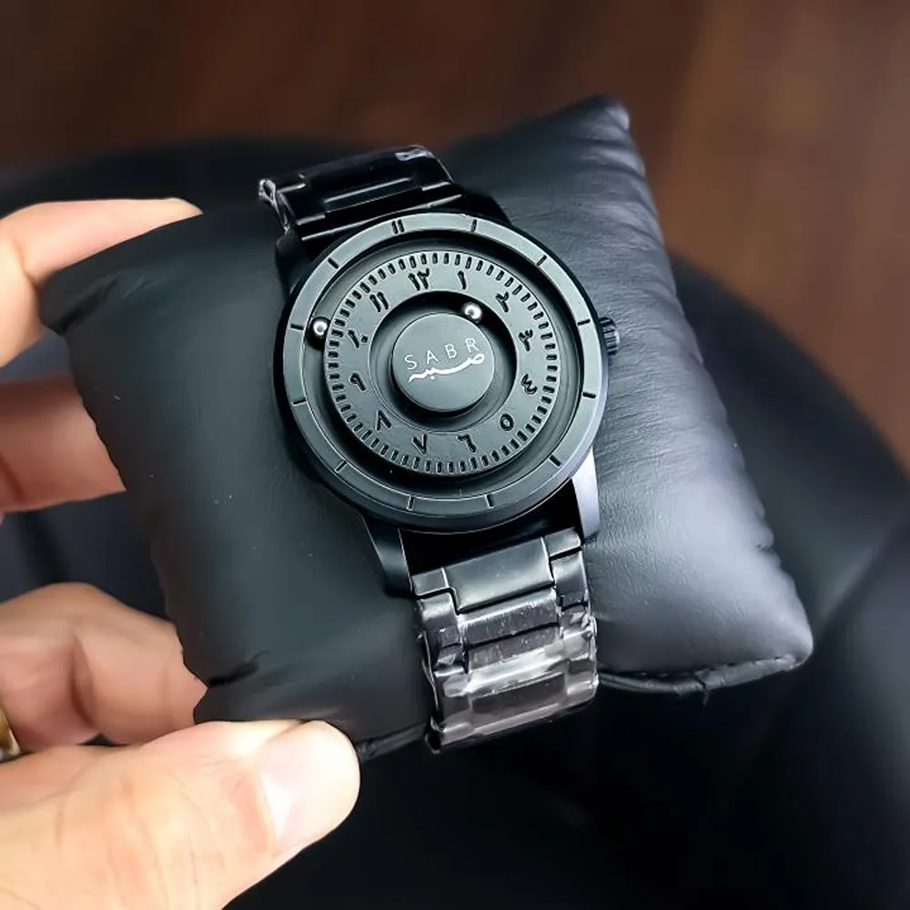 Stylish Sabr Watch Full Black For Men (BOT1418)