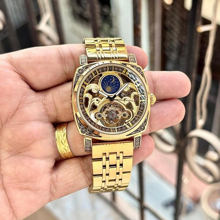 Patek Phillippe Watch Skeleton For Men - Image 2