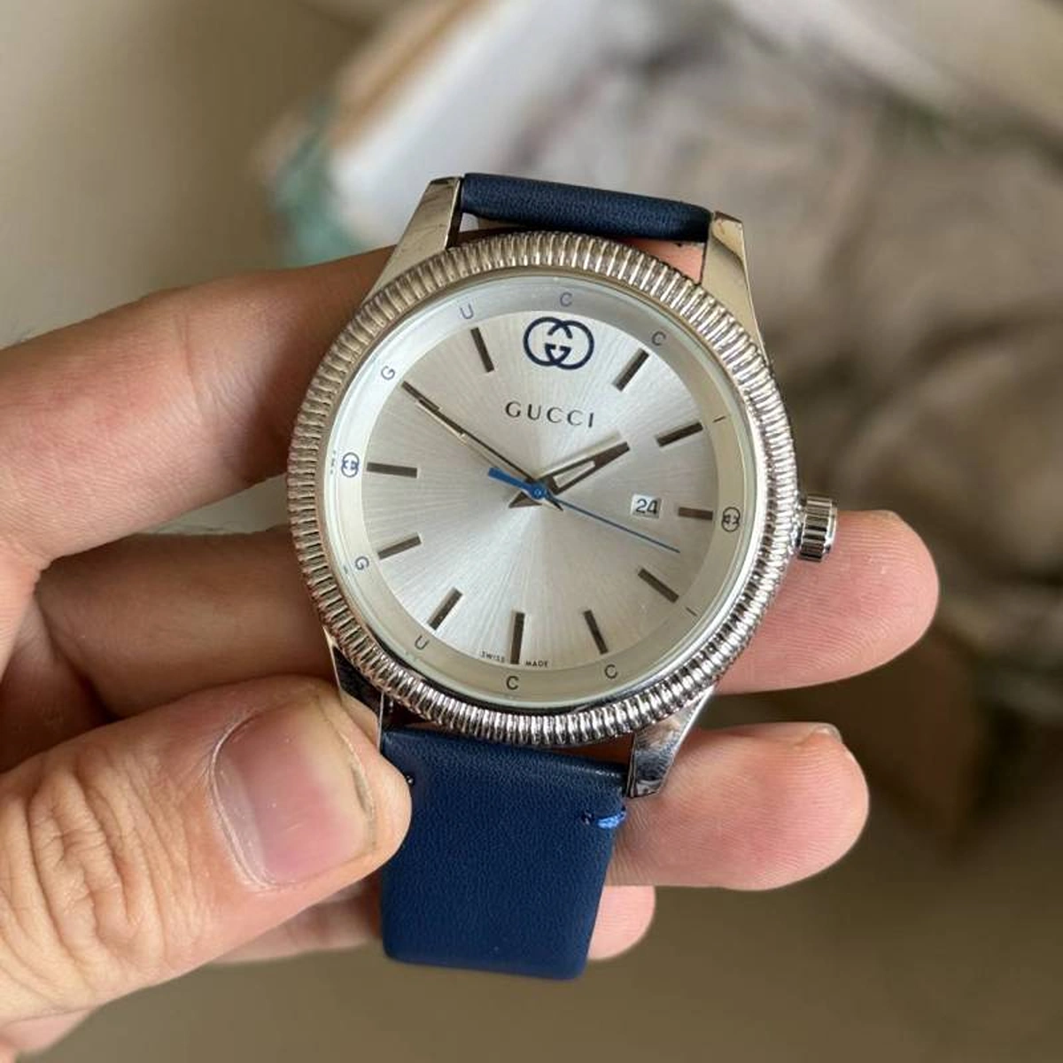 Stylish Guchi Watch For Men (SOS100) - Image 4