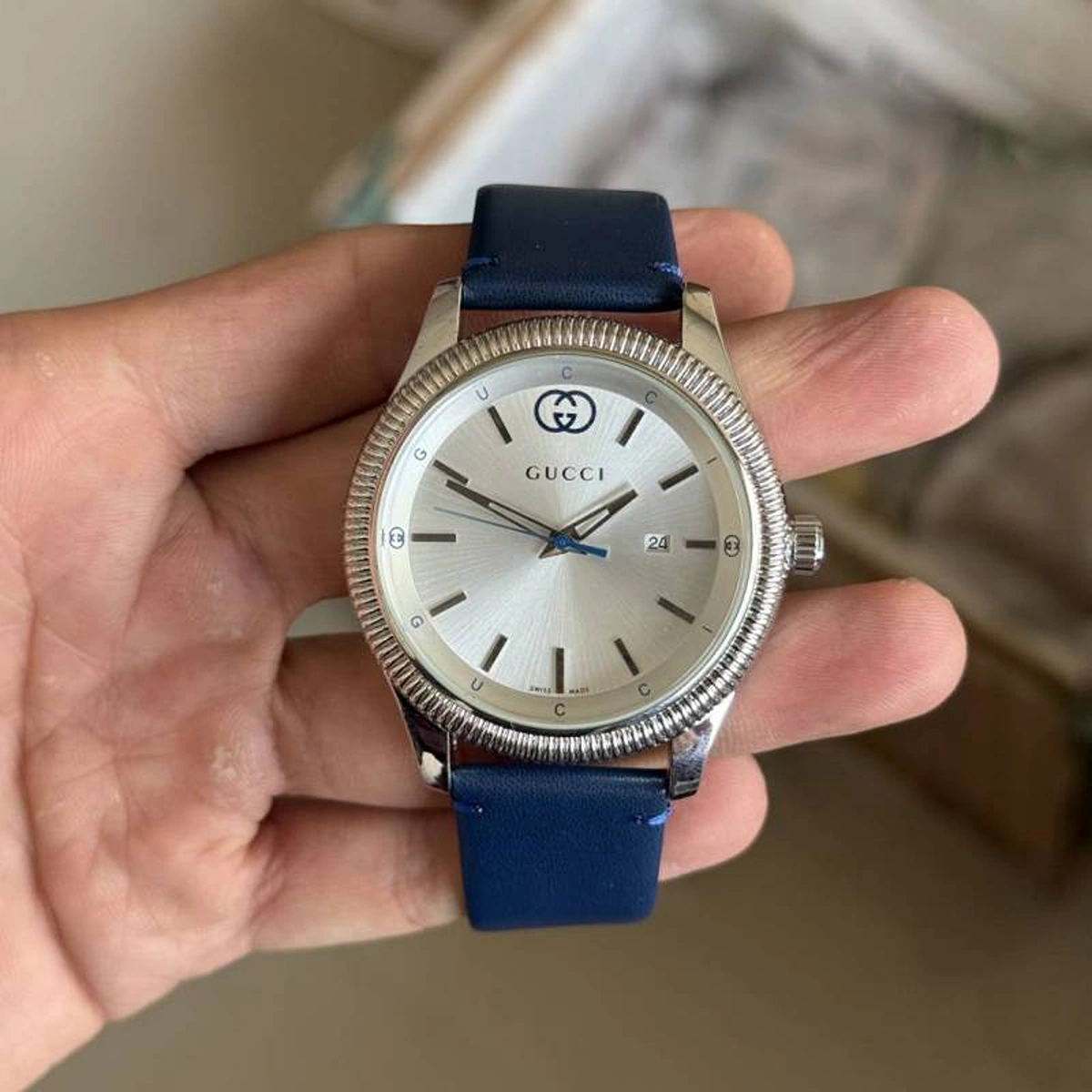 Stylish Guchi Watch For Men (SOS100) - Image 5