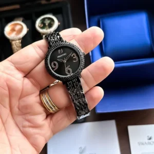 Swarovski Watch Full-Black For Women (SW231)