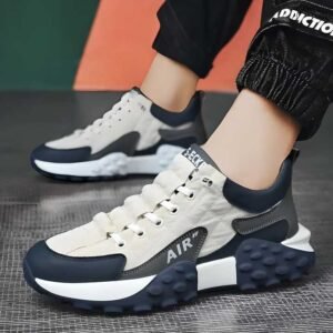 Mens Casual Shoes Thick Base Sneakers