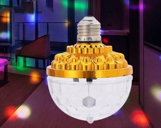 BD Rotating Magic Ball Light With Lamp Holder Set