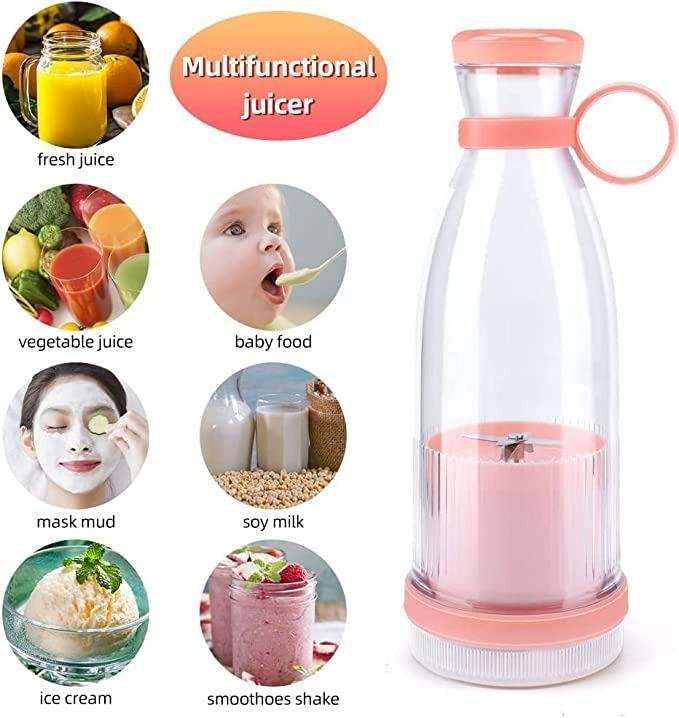 Mixen Fresh Juice Portable Blender, 350ML Smoothie Blender Bottle, Grinder For Smoothie Or Shakes, Baby Food, Personal Mixer, Mini Juicer - Image 2