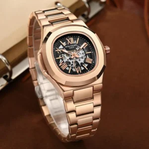 Stylish Patek Philippe Watch Skeleton Automatic For Men (SG2355)