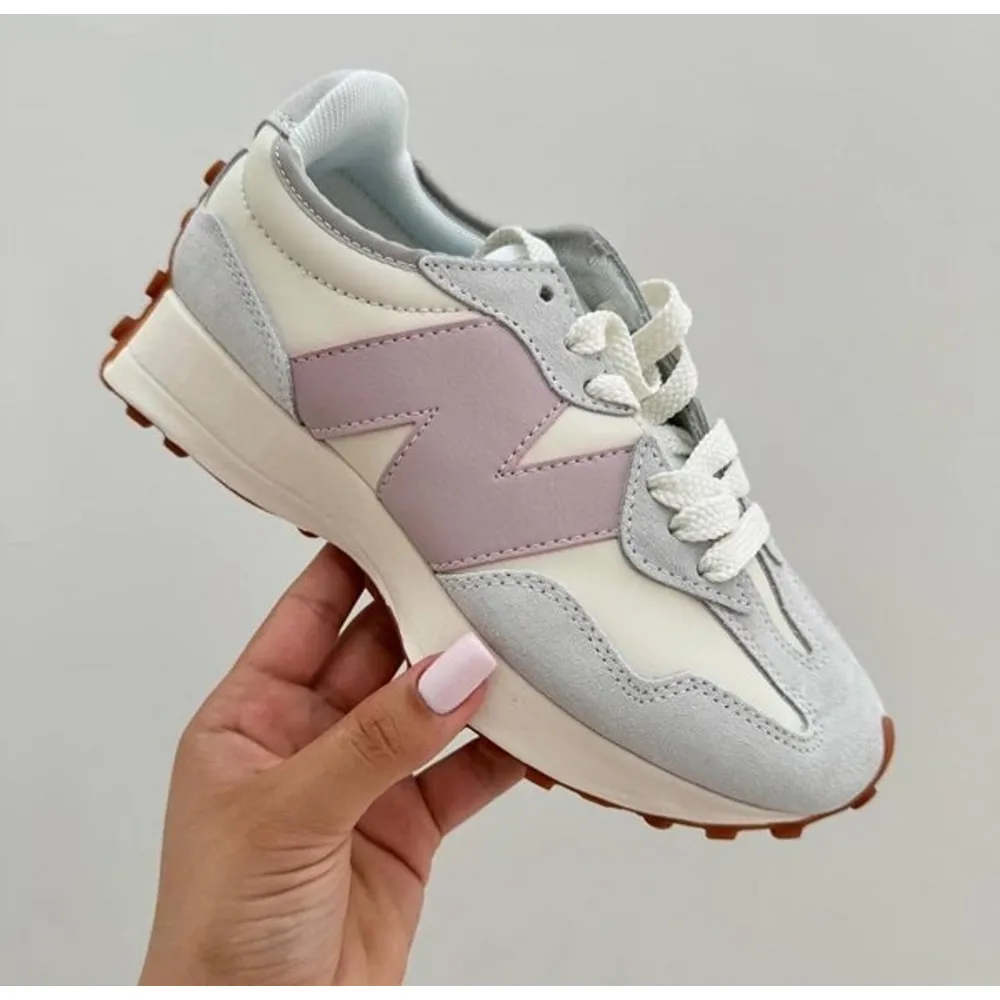New Balance 327 Grey Shoes For Women (SUP948) - Image 3