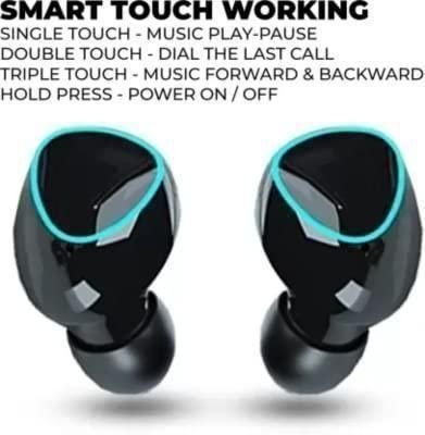 M10 TWS Wireless Earphone Touch Bluetooth Earplugs in The Ear Stereo Sport Headsets Noise Reduction Headphones with Digital Display Black - Image 3