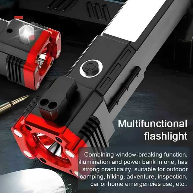 Multifunctional Work Portable LED Flashlight - Image 3