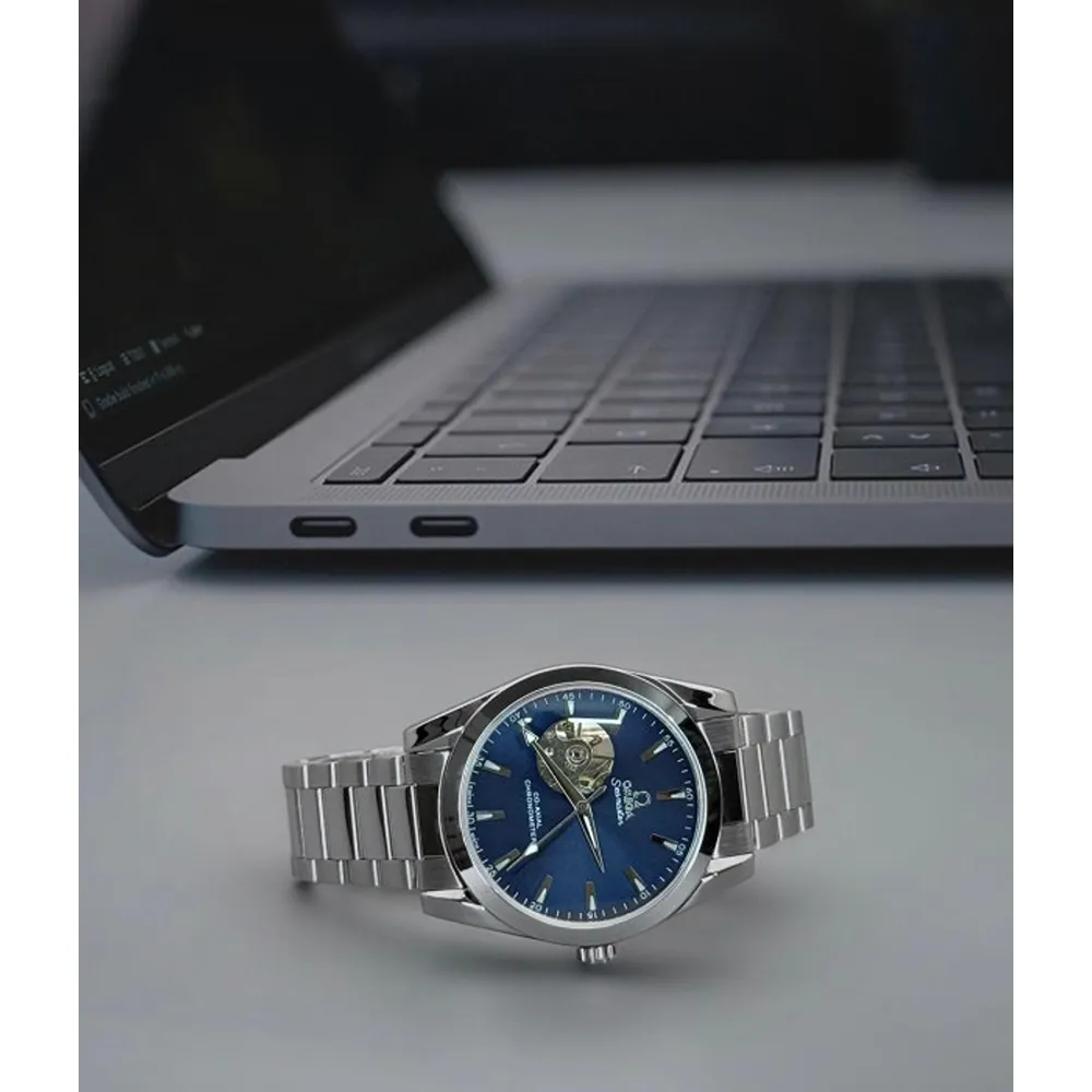 Stylish Omega Watch Aqua Terra Automatic Skeleton For Men (SG2385) - Image 2
