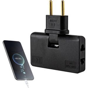 Rotatable Extension Plug 180 Degree (Pack Of 2)