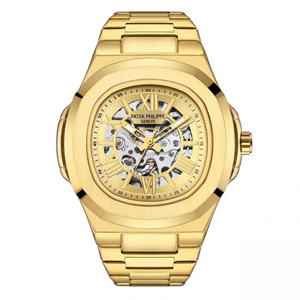 Stylish Patek Philippe Watch Skeleton Automatic For Men (SG2356)