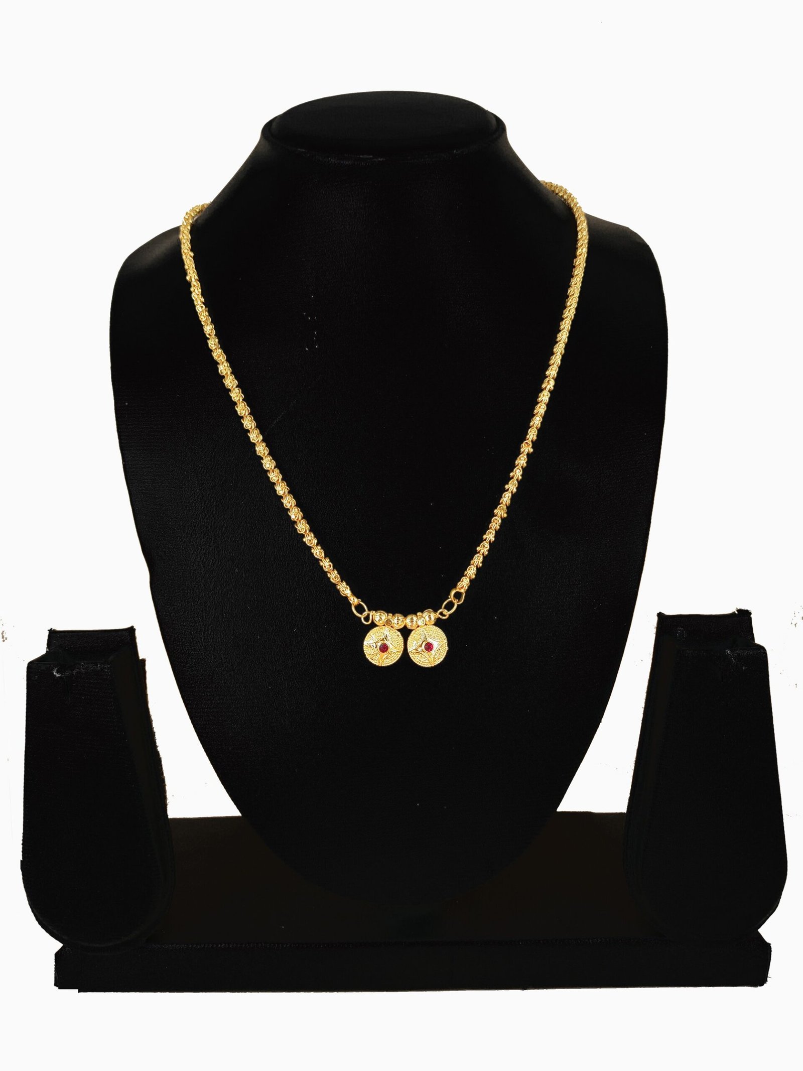 Beautiful Gold Plated Mangalsutra - Image 3