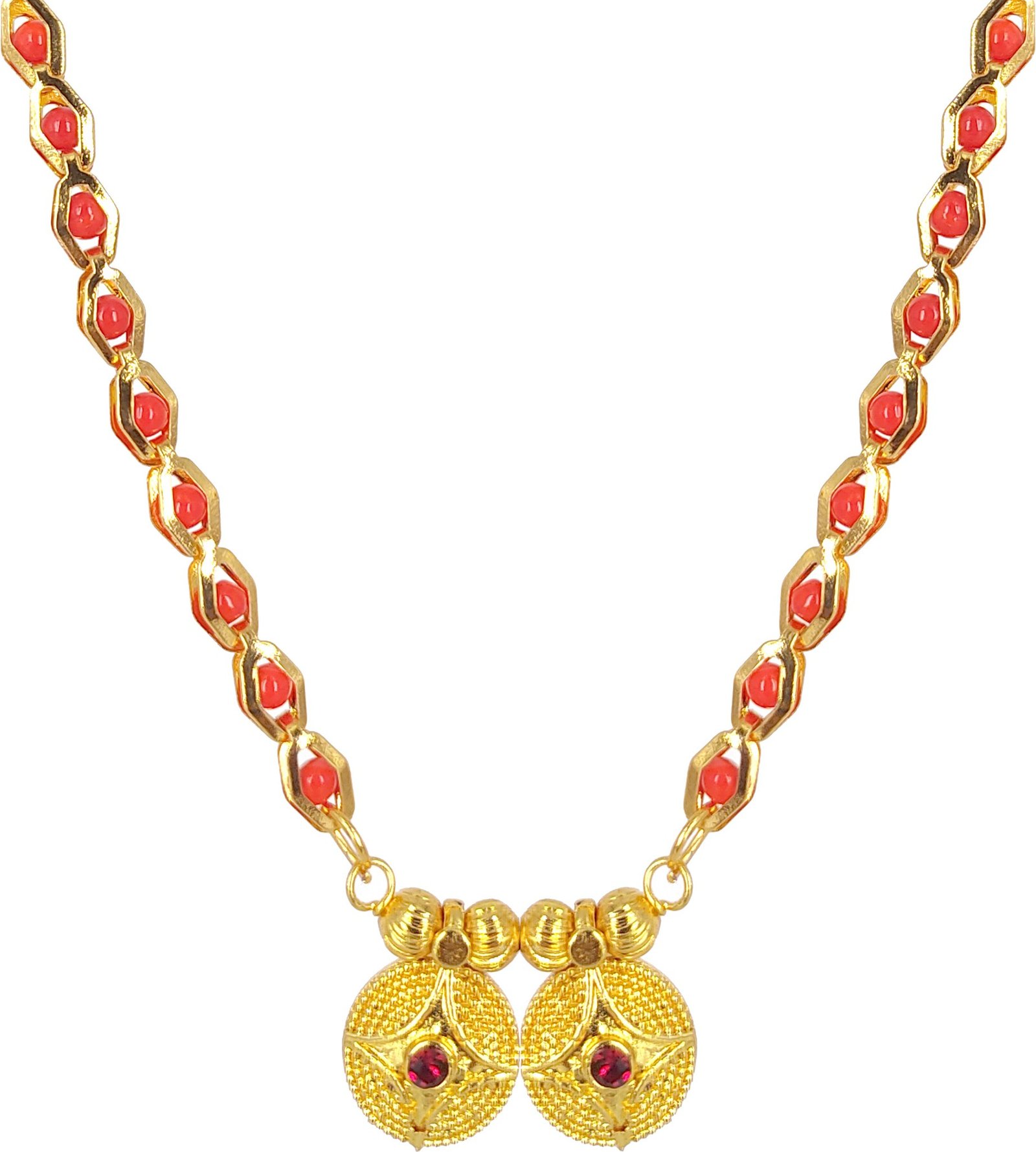 Authentic Gold Plated Mangalsutra - Image 2