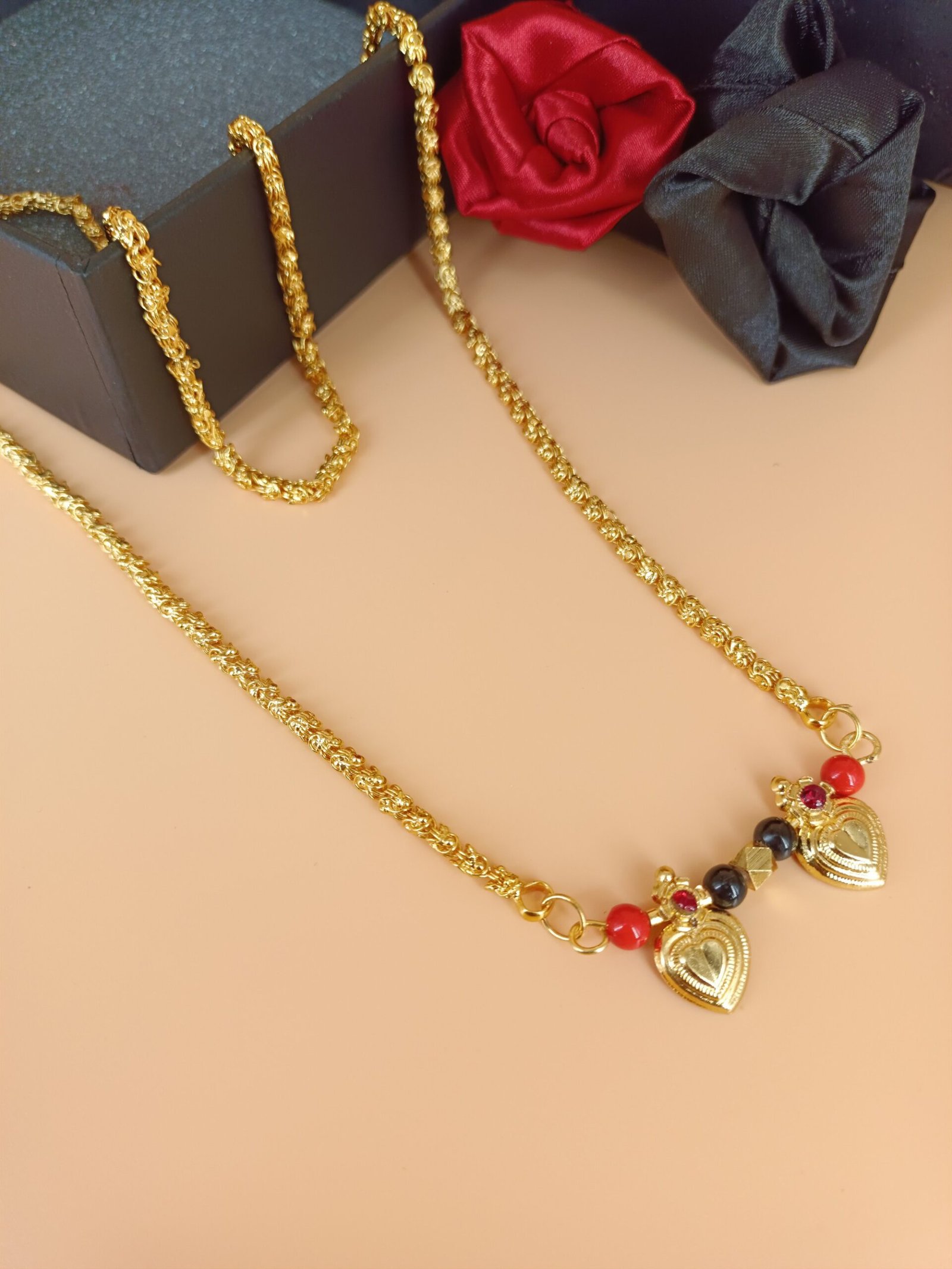 Authentic Gold Plated Mangalsutra - Image 2