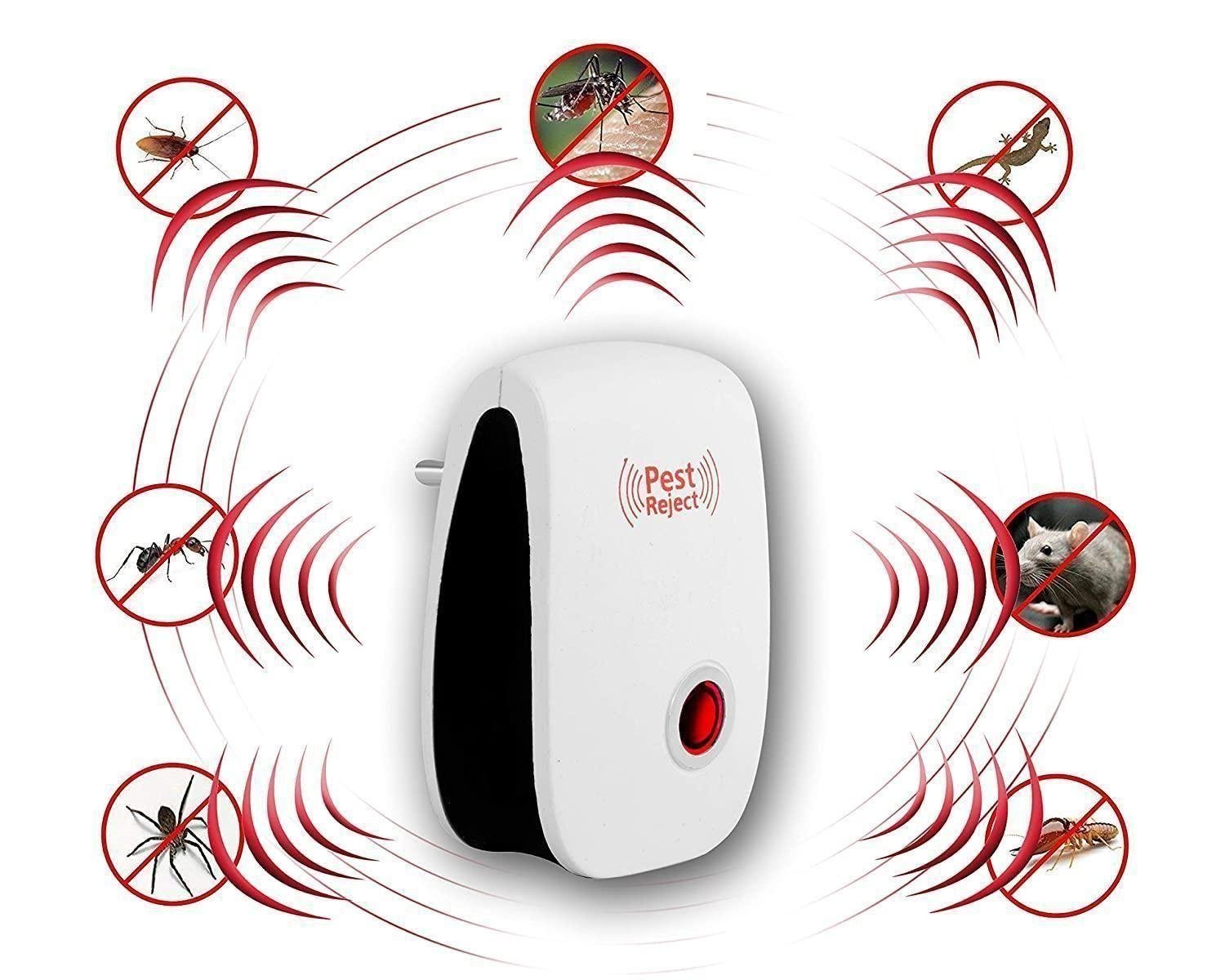 Ultrasonic Pest Repeller for Mosquito , Cockroaches , etc (Pack of 2) - Image 3