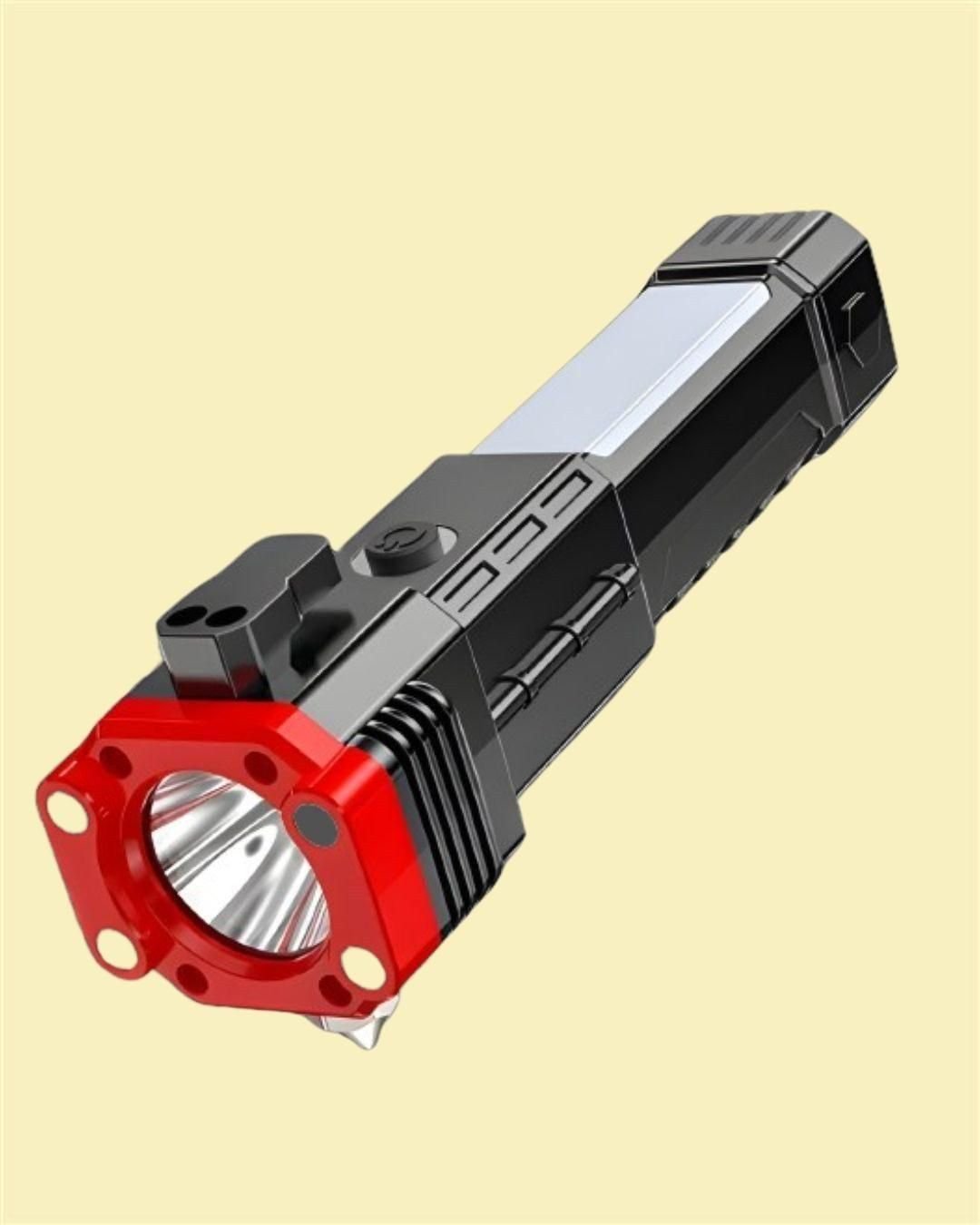 Torch Hammer Torch Led Flashlight With Power Bank - Image 2