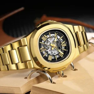 Stylish Patek Philippe Watch Skeleton Automatic For Men (SG2357)