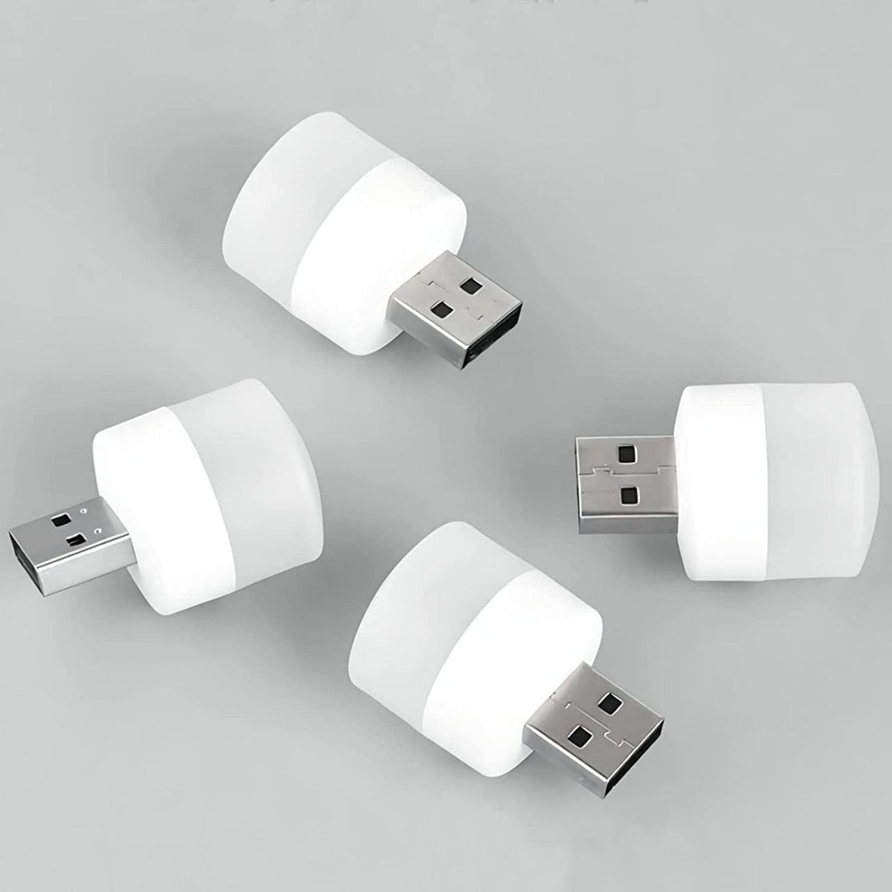 USB Plug and Play Light USB LED Light for Car Bulb, Indoor, Outdoor, Reading, Sleep 4pcs Led Light (White) ( Pack of 10 ) - Image 4